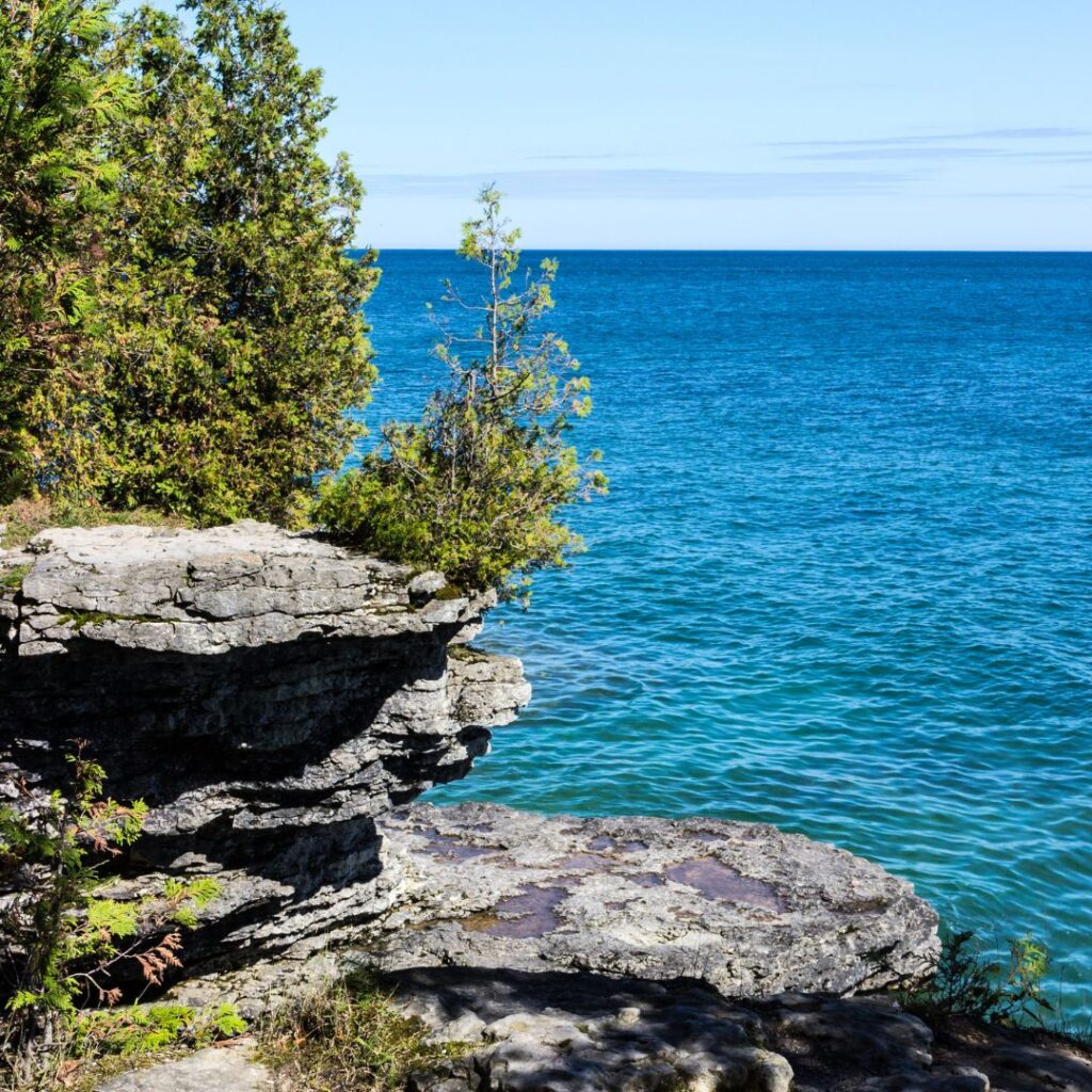 Lake Michigan Cave Point