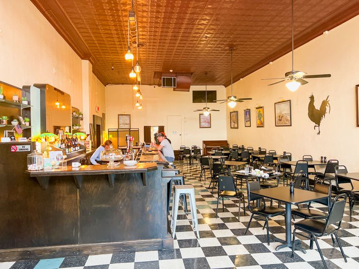 Yardbird Restaurant Interior in McAlester, Oklahoma