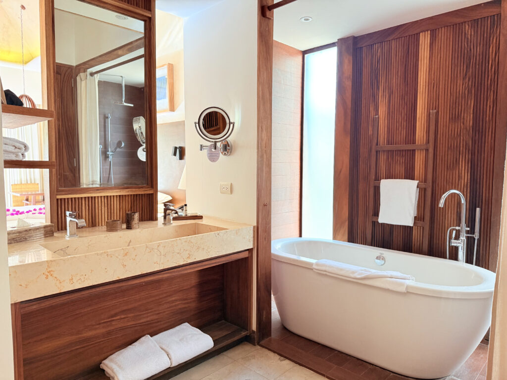 Our Bath at Delta Hotels Riviera Nayarit