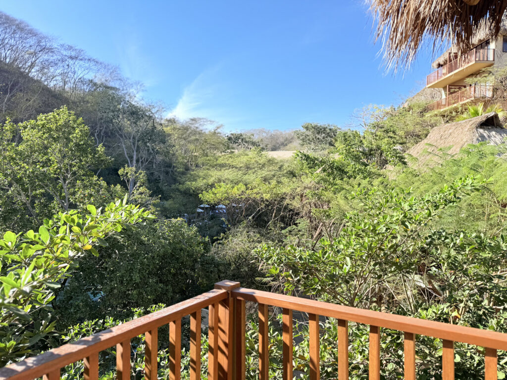 Gorgeous view from the balcony at Delta Hotels Riviera Nayarit