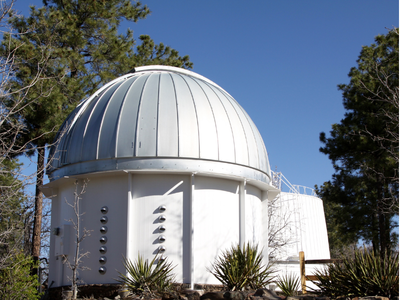 Telescope Dome Of The Lowell Observatory Flagstaff