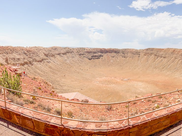 Meteor Crater Natural Landmark-2 on our Arizona Road Trip