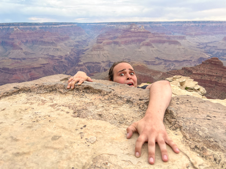 Ryan Grand Canyon funny photo