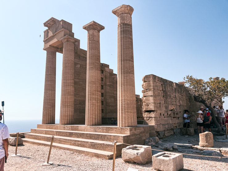 Acropolis of Lindos: Temple of Athena