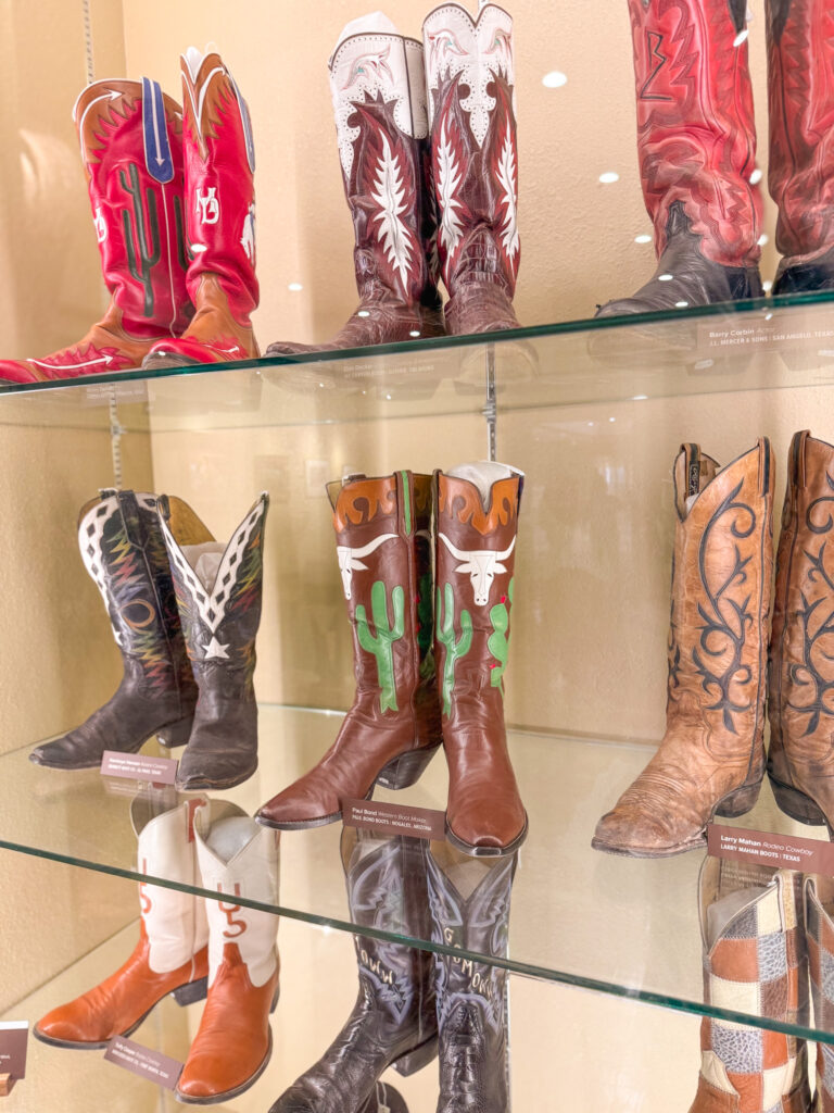 Boots at National Ranching Heritage Center