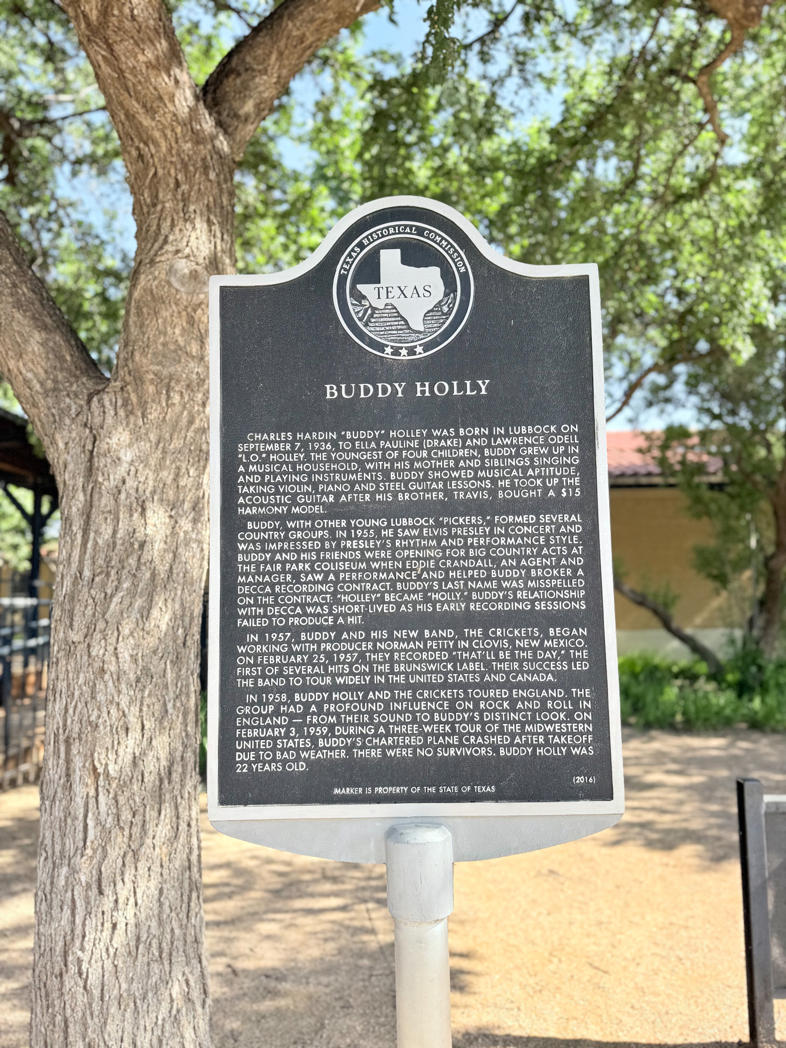 Buddy Holly Sign