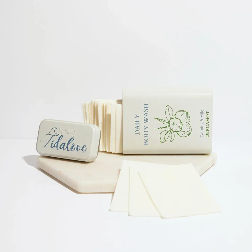 Tidalove Botanical body Wash Sheets Top Travel Gifts
