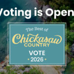 Chickasaw Country Vote Best of 2026 Sign