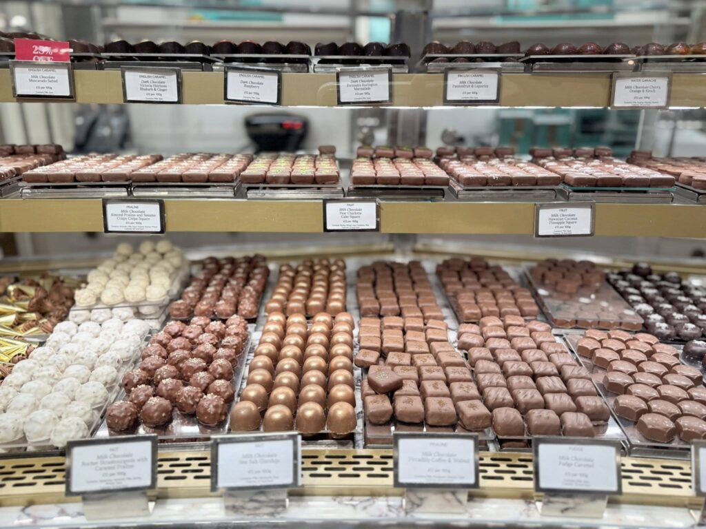 Fortnum & Mason shopping candies