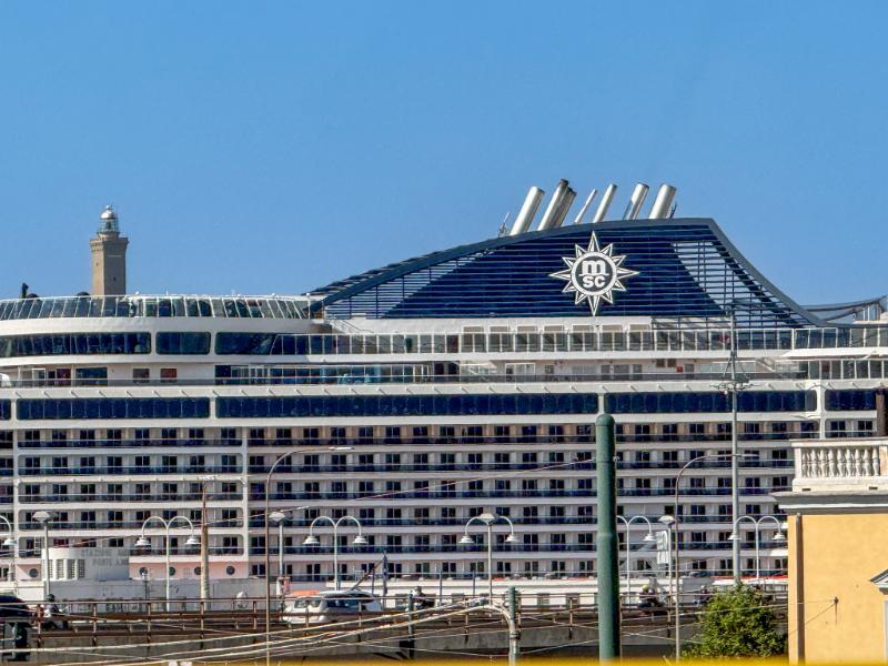 MSC Cruise in Genoa