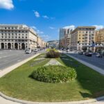 Piazza della Vittoria, in Genoa, Italy.