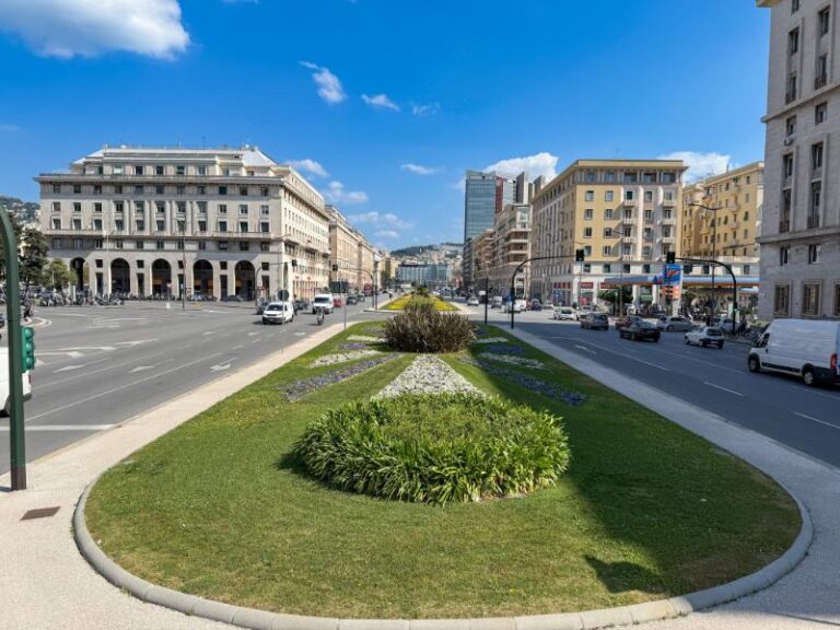 Piazza della Vittoria, in Genoa, Italy.