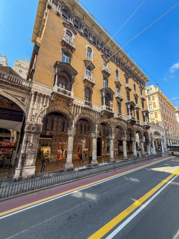 Genoa Via XX Settembre shopping area