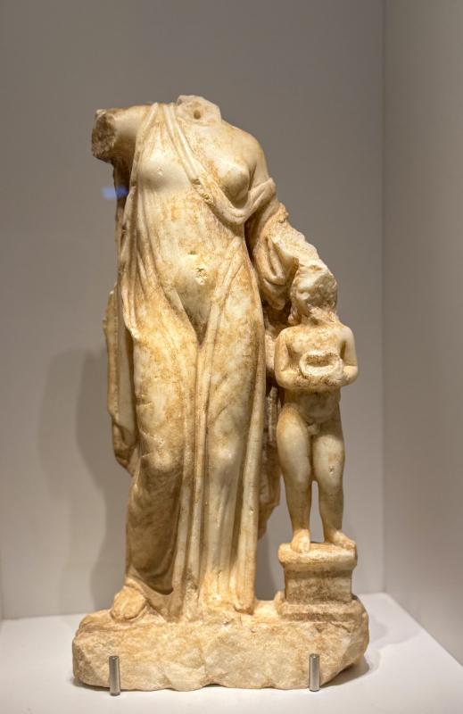 Aphrodite and Eros Statues at the Acropolis Museum
