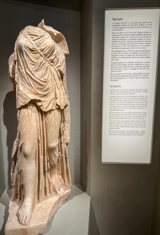 Artemis Statue at Acropolis Museum
