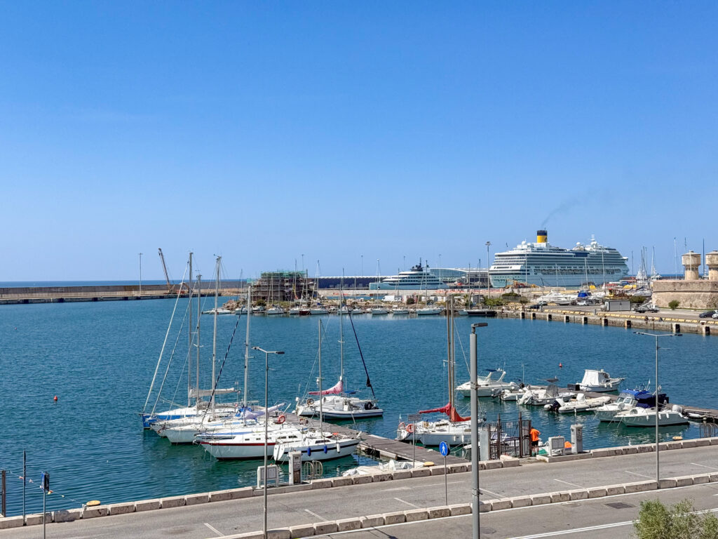 Waterfront Vitavecchia near Civitavecchia Cruise Port