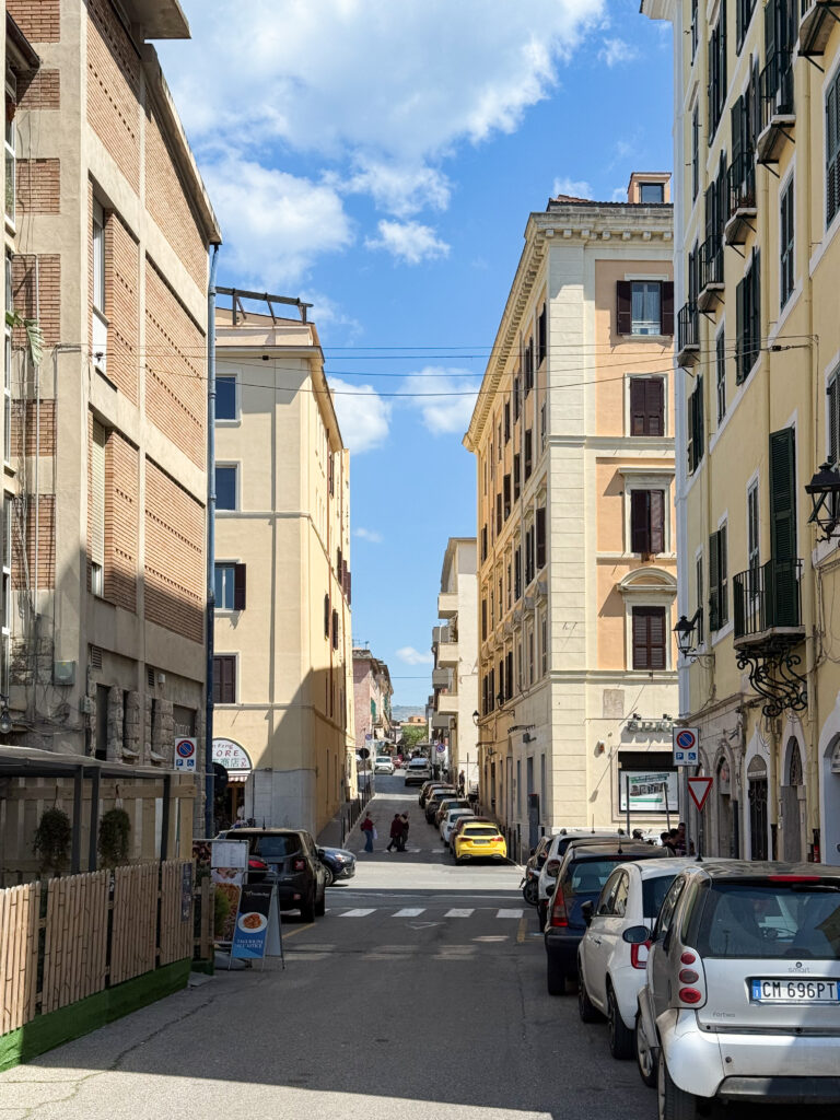 Civitavecchia Streets at Civitavecchia Cruise Port