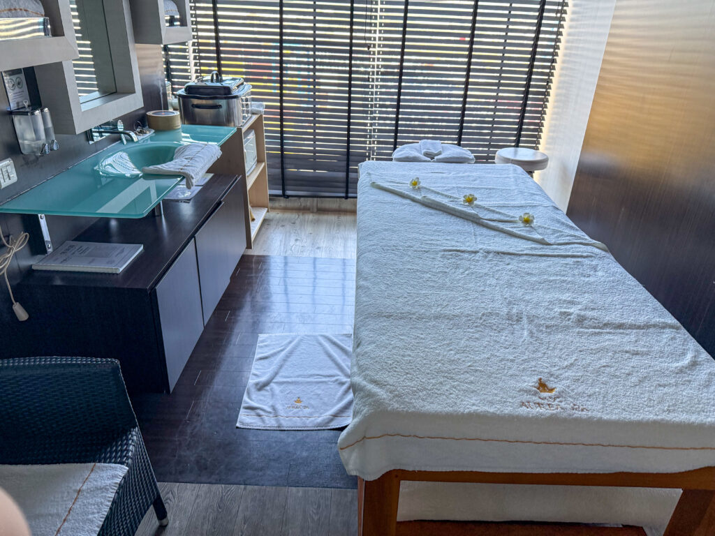 MSC Fantasia Aurea Spa Massage Table