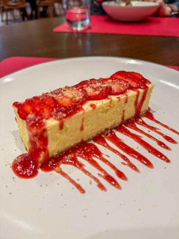 MSC Fantasia Butcher's Cut Steakfouse Steak Cheesecake