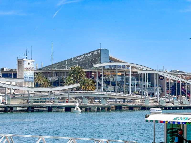 Maremagnum Shopping Centre in Barcelona