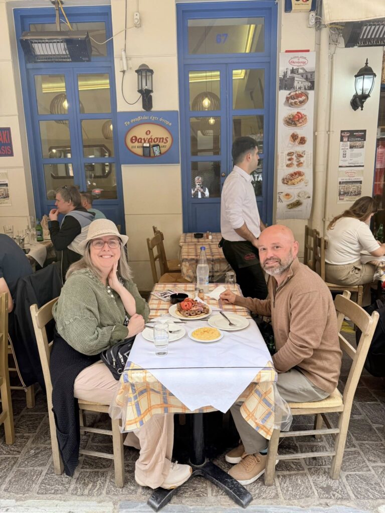 Melissa and Daniel at Othanasis in Athens