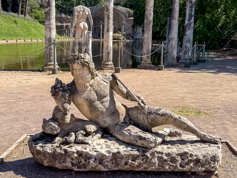 Reclining Statue