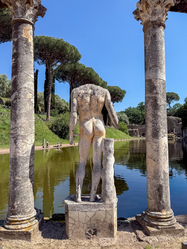 Villa Adriana during our 5 days in Rome