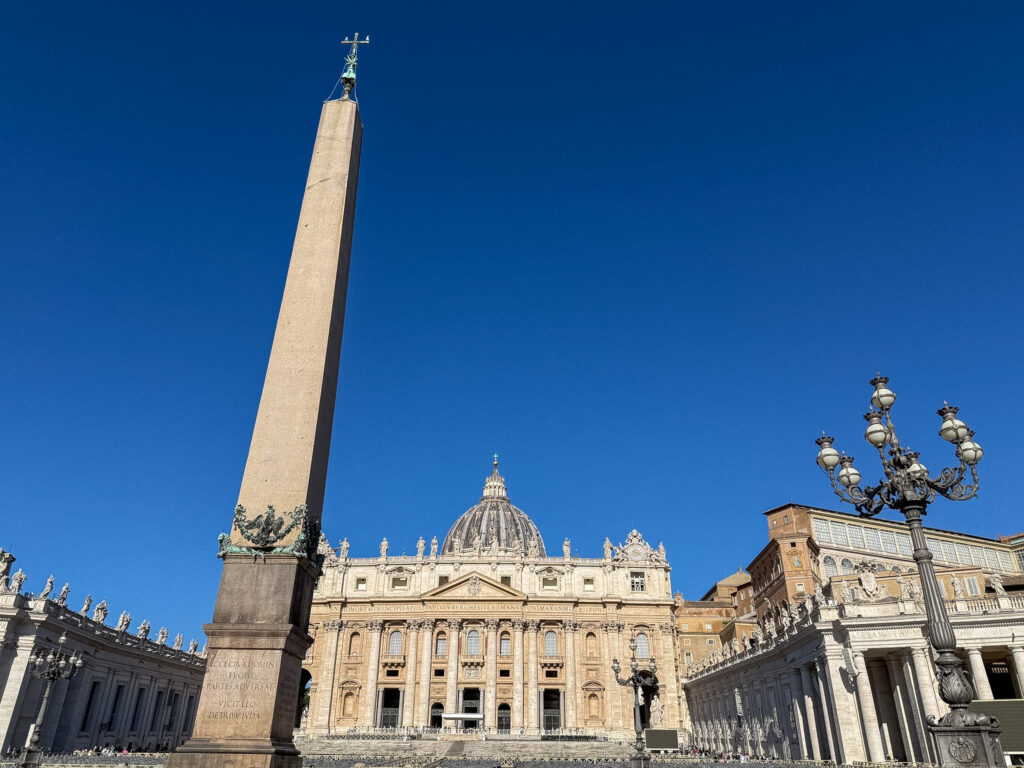 St. Peter's Basilica and the Vatican Obelisk