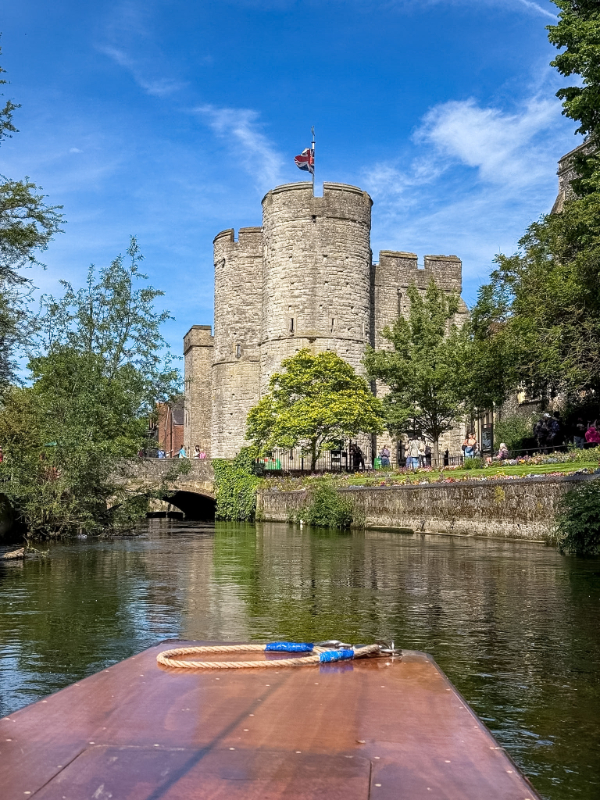 Westgate Towers, a medieval gatehouse that is part of the Westgate Gardens. Canterbury Day Trip