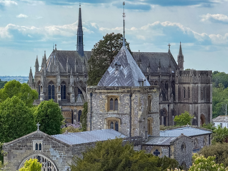 Arundel Cathedral in West Sussex, England