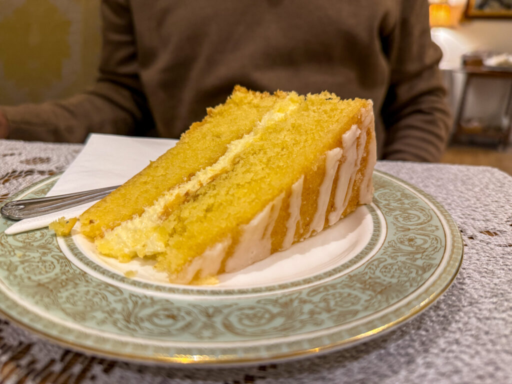 Lemon Drizzle Cake During Our Day Trip to Arundel from London