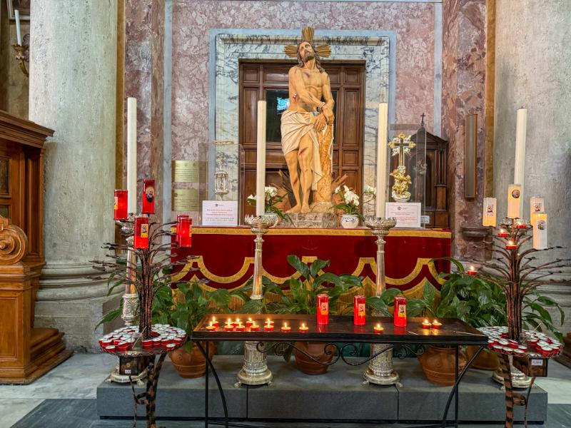 Church of San Salvatore in Lauro Rome Italy