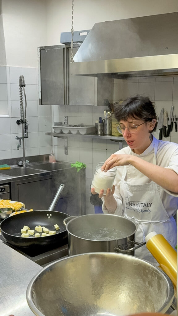 Cooking Class teacher Towns of Italy Experience Makers during our 2 days in Florence