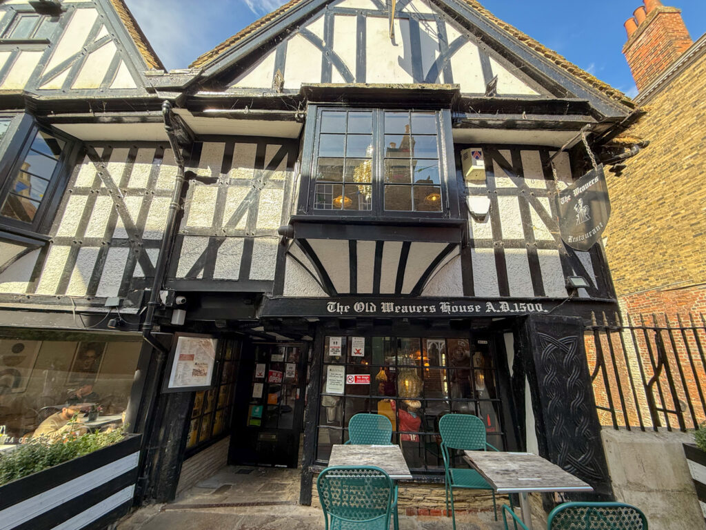 Old Weavers Restaurant in Canterbury
