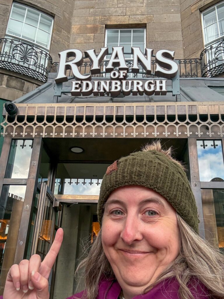 Melissa at Ryans of Edinburgh