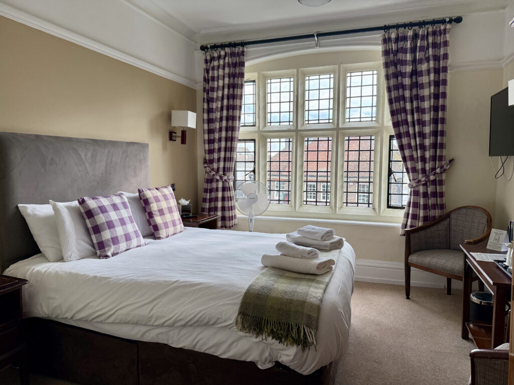 Our room at Norfolk Arms