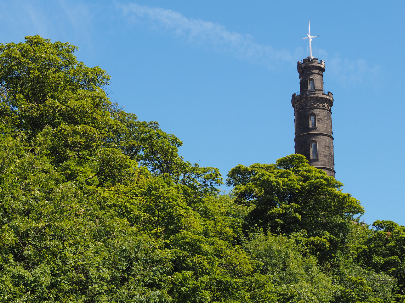 Lord Nelson on Calton Hill