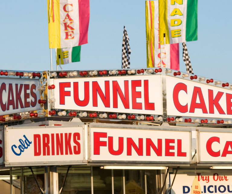 2026 Oklahoma State Fair Funnel Cake Stand