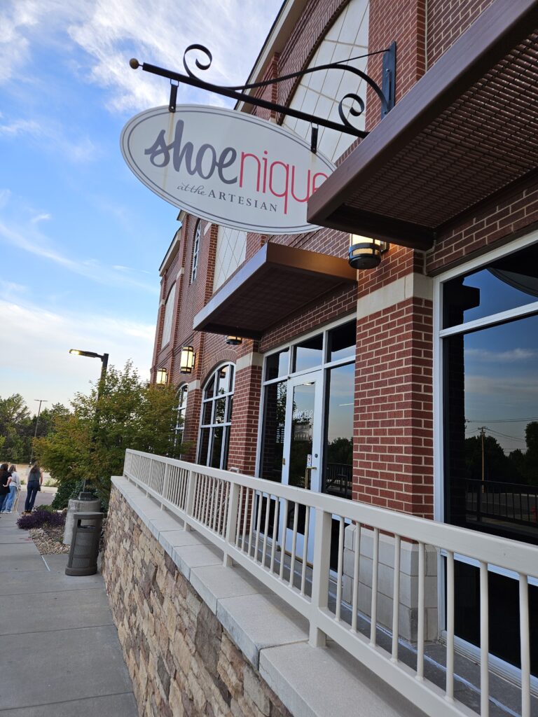 Shoenique shop at Artesian Hotel