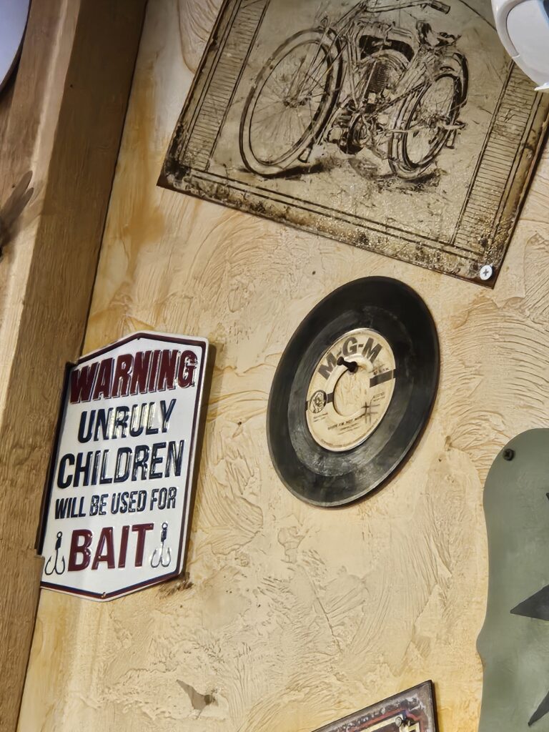 Decor on Fat Bullys Interior Wall