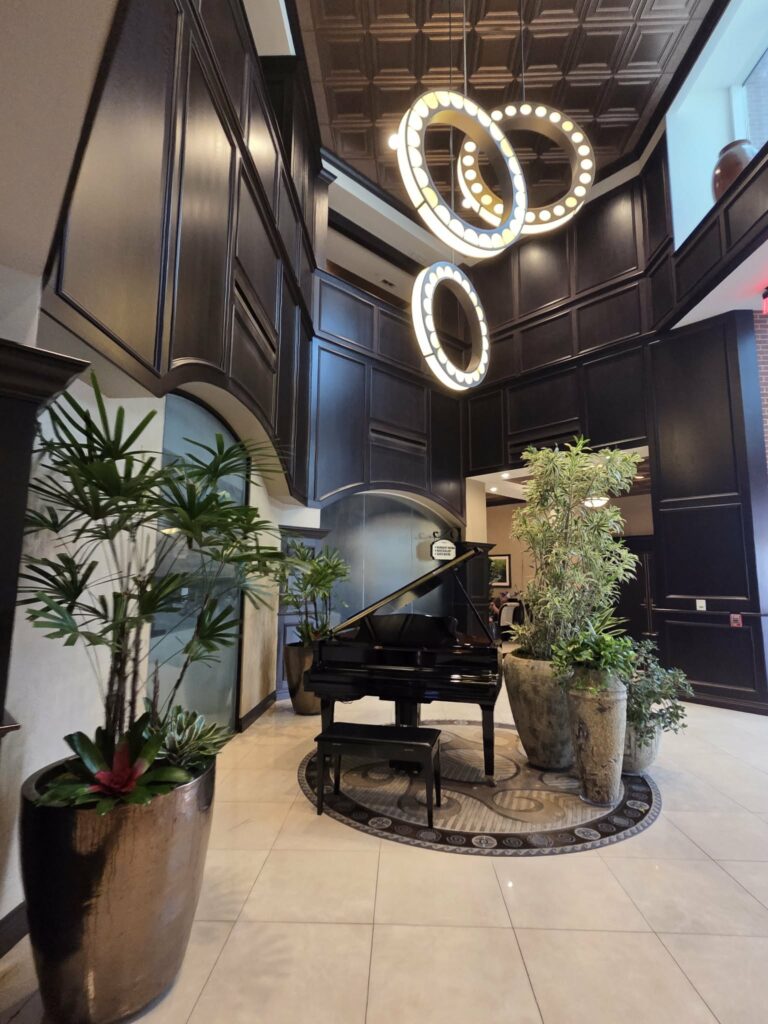 Artesian Hotel Lobby Entry Piano