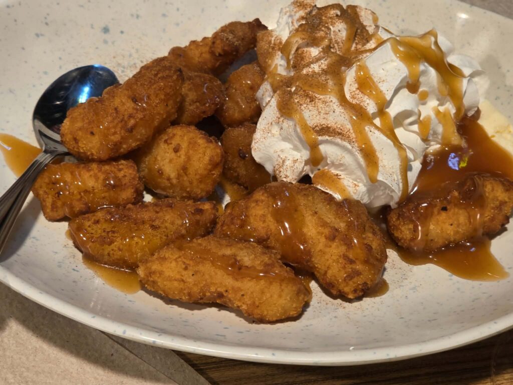 Fried Peaches at Fat Bullys
