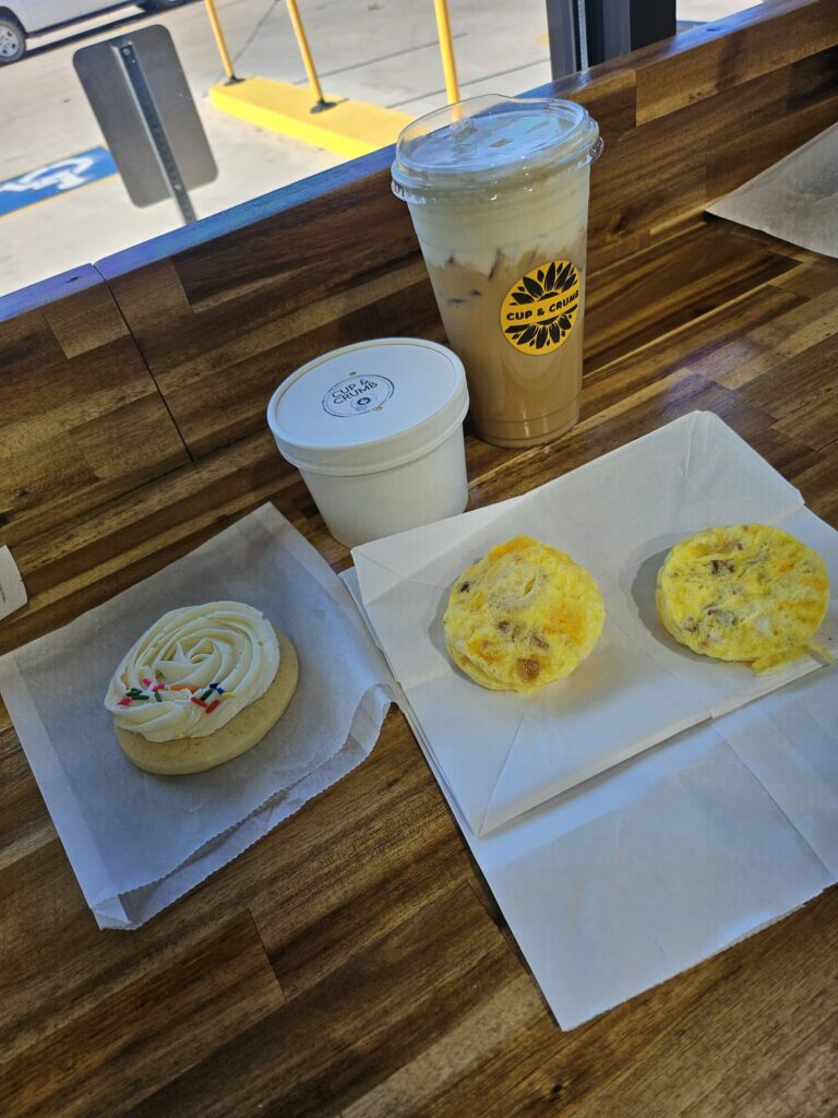 Breakfast at Cup and Crumb