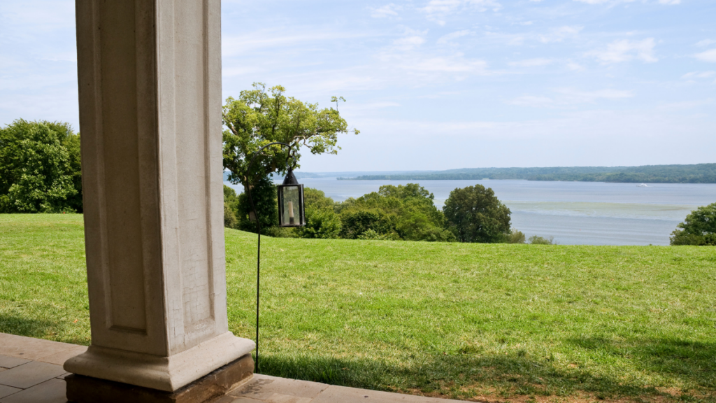 Mount Vernon view of the Potomac.
