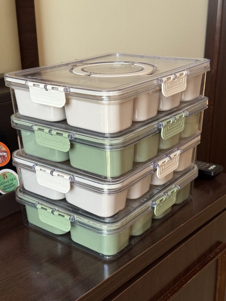 Snackleboxes during our Getaway & Retreat in Sulphur