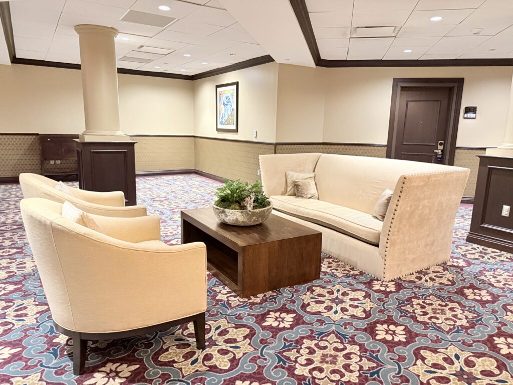 Upstairs Seating Area
