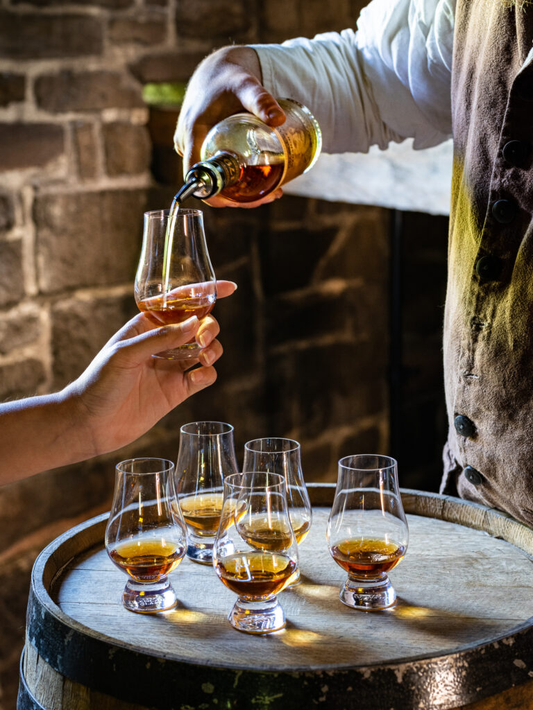 George Washington Staright Rye Whiskey tastings