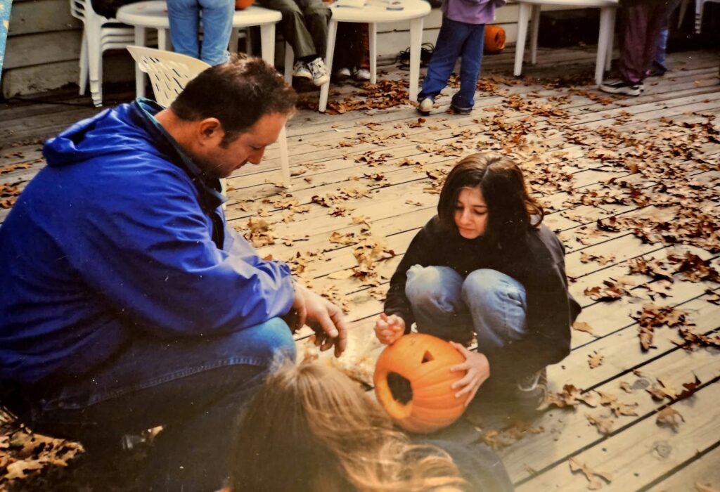 Pumpkin carving at Lake Tenkiller State Park